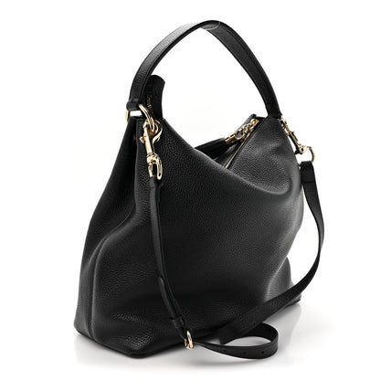 Gucci Pebbled Calfskin Large Soho Hobo Black 3 of 10
