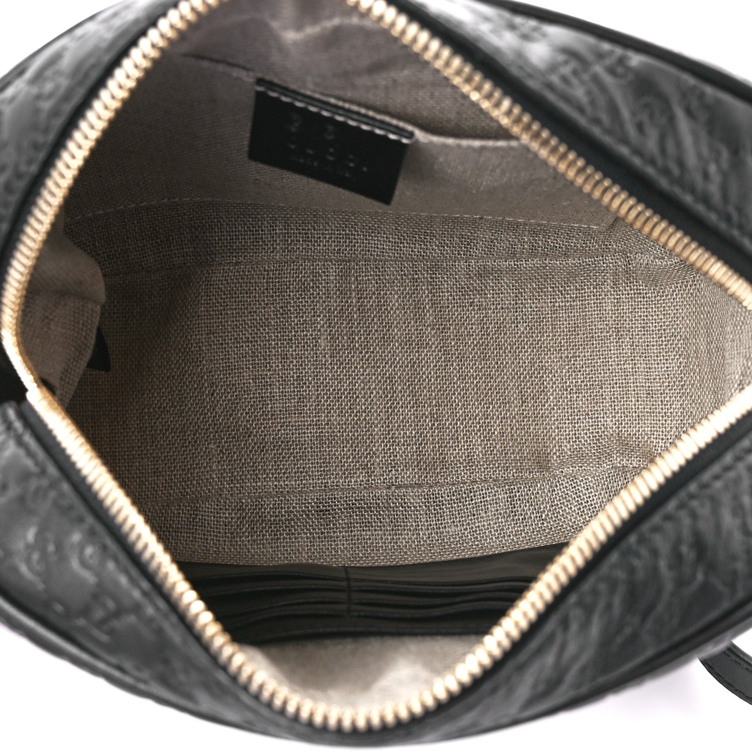 Gucci Microguccissima Mini Bree Messenger Bag Black 5 of 11