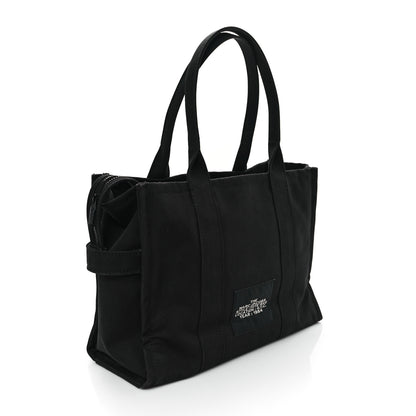 Marc Jacobs Cotton Canvas Large The Tote Bag Black 2 of 15