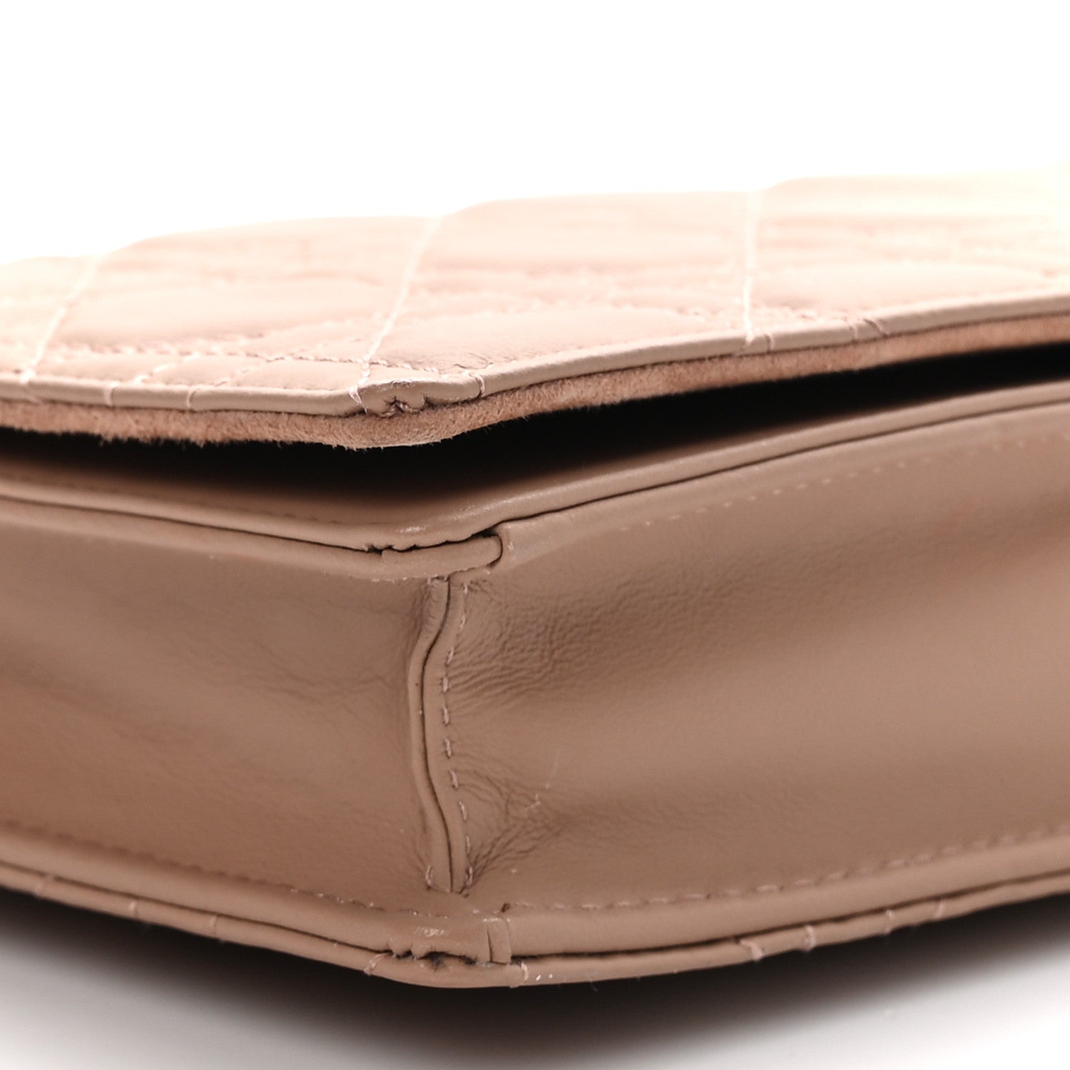 Christian Dior Ultra Matte Calfskin Cannage Lady Dior Clutch Fard 10 of 11