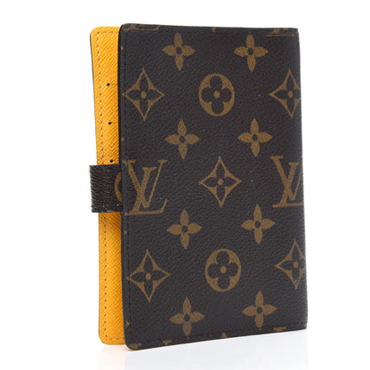 Louis Vuitton Monogram Groom Small Ring Agenda Cover Yellow 2 of 4