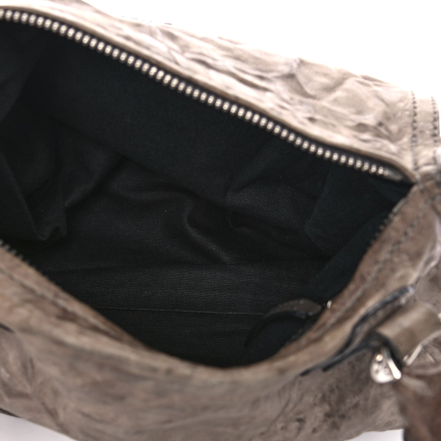 Givenchy Tumbled Sheepskin Small Pandora Charcoal 5 of 21