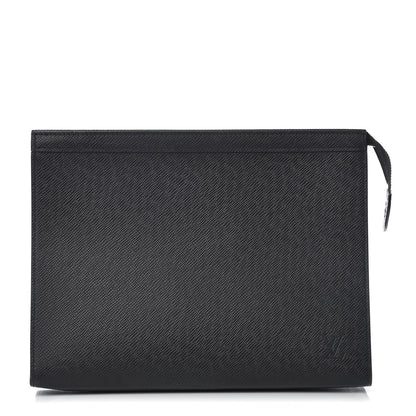 Louis Vuitton Taiga Pochette Voyage MM Black 1 of 8