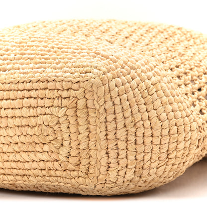 Saint Laurent Raffia Icare Shopping Tote Natural 11 of 13
