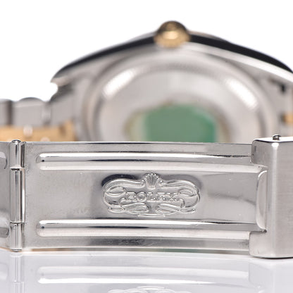 Rolex Stainless Steel 18K Yellow Gold 36mm Oyster Perpetual Datejust Watch Champagne 16203 7 of 8