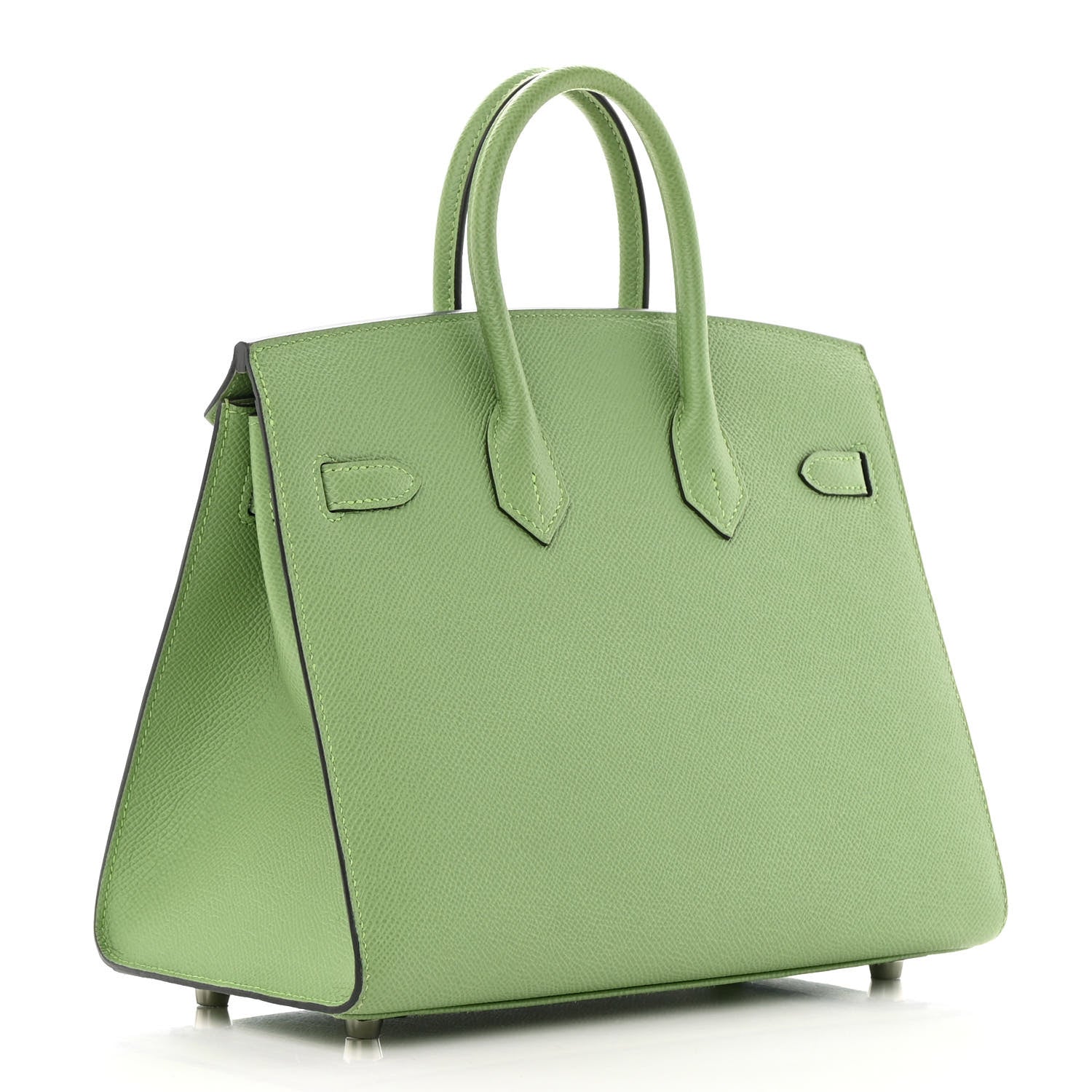 Hermes Epsom Birkin Sellier 25 Vert Criquet 3 of 11