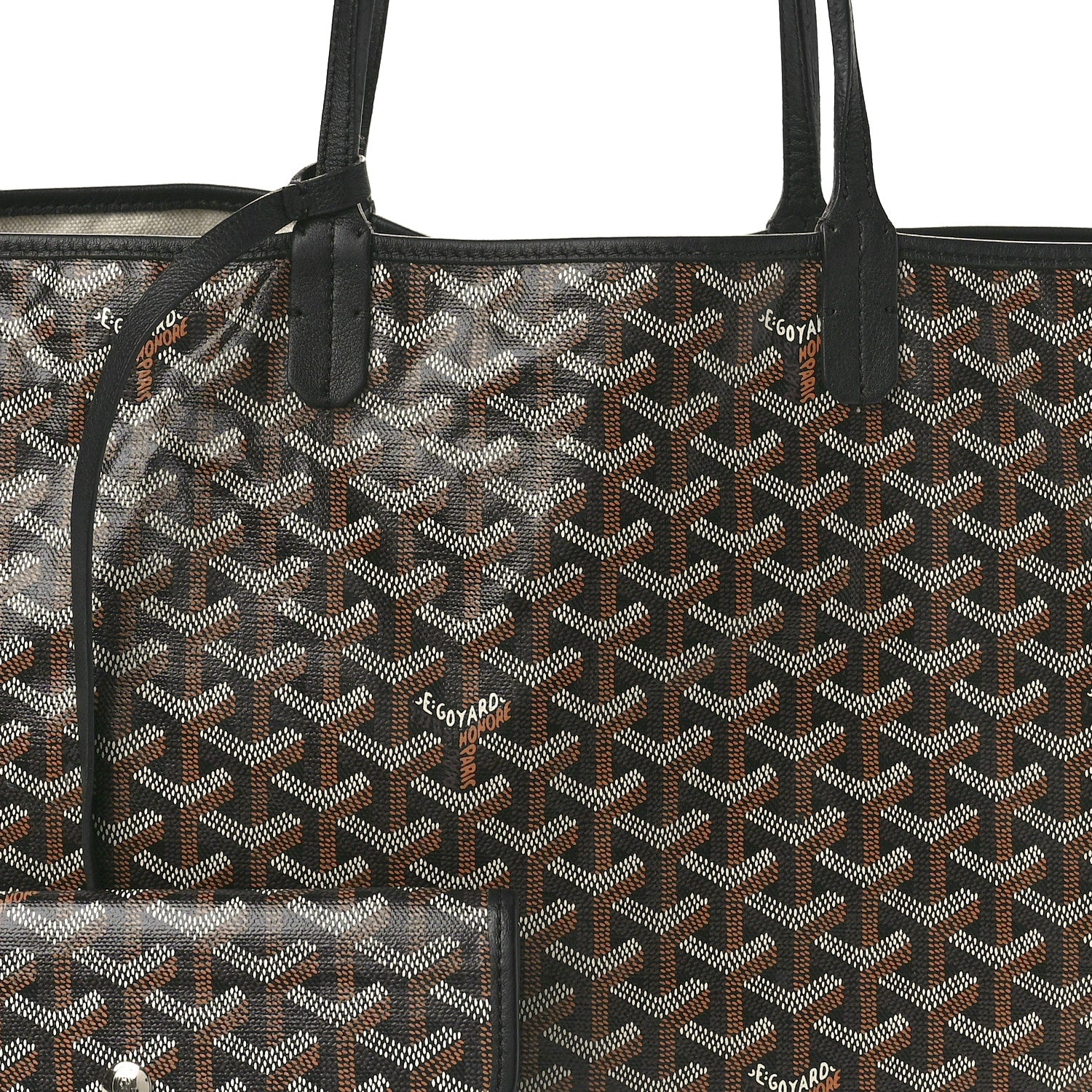 Goyard Goyardine Saint Louis PM Black 7 of 14
