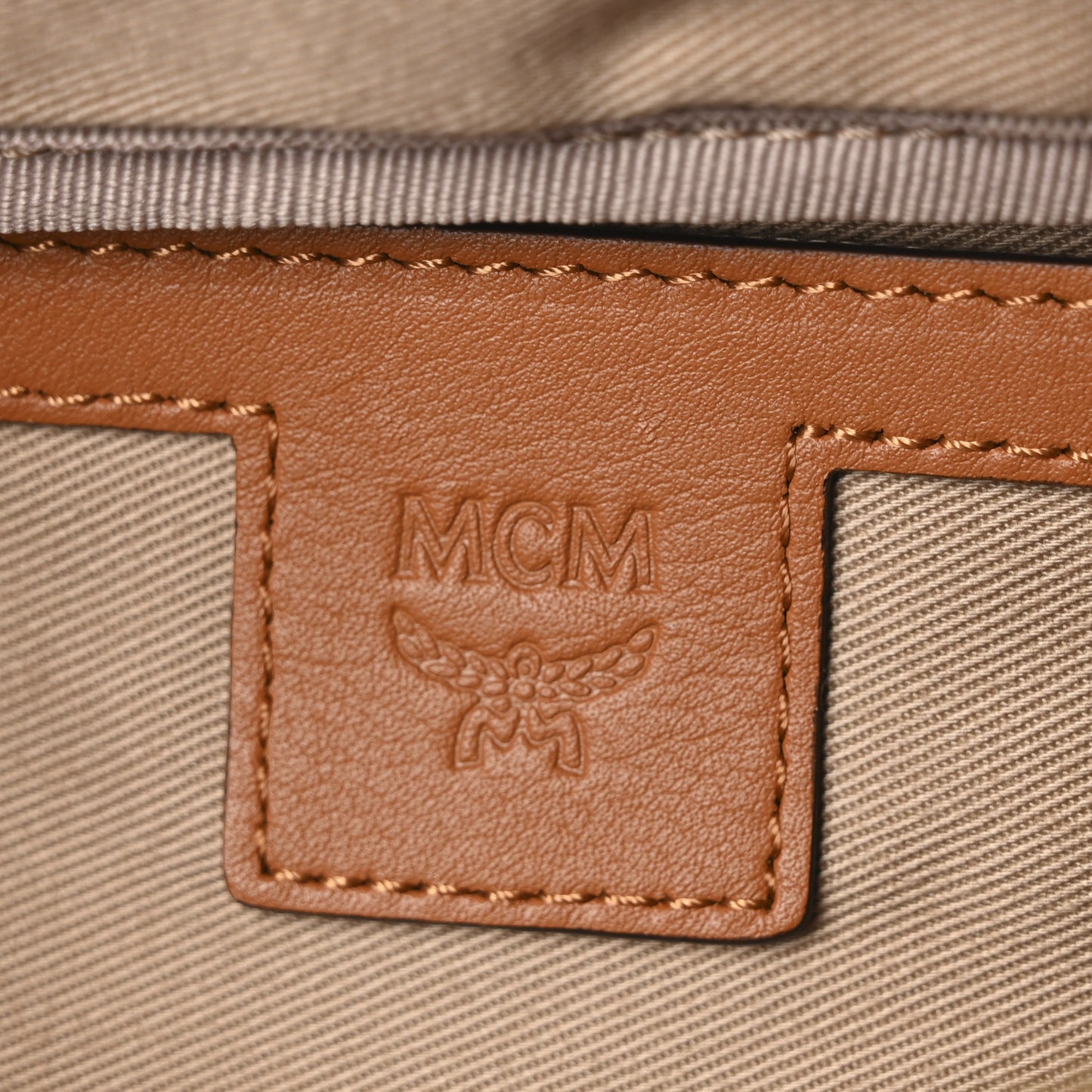 Visetos Small Fusten Belt Bag Cognac