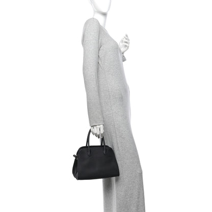 The Row Grained Calfskin Soft Margaux 10 Bag Midnight 2 of 10