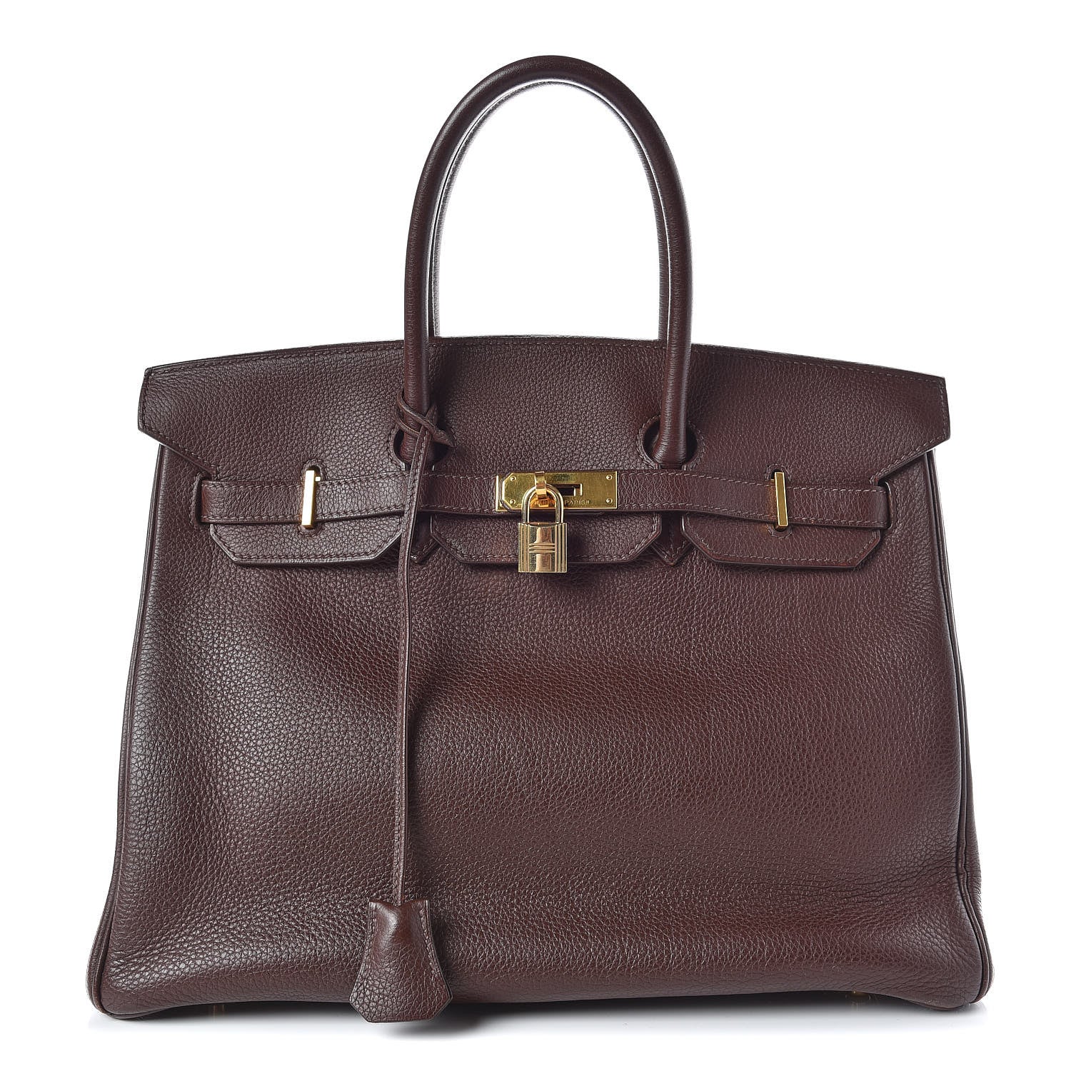 Hermes Togo Birkin 35 Chocolate 1 of 53
