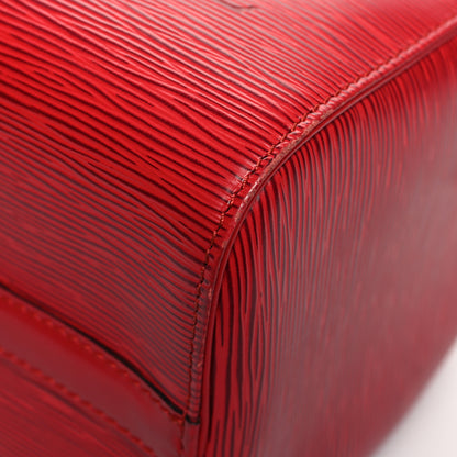 Louis Vuitton Epi Speedy 25 Castillan Red 10 of 15