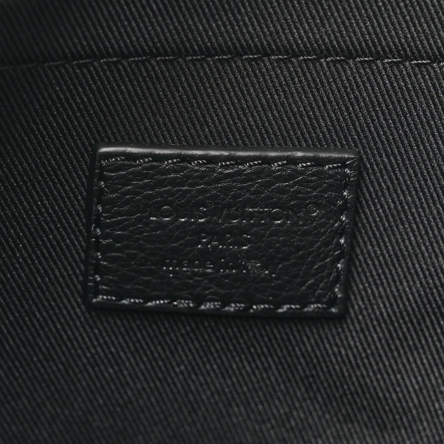 Louis Vuitton Calfskin Monogram Shadow Hobo Cargo Black 6 of 9