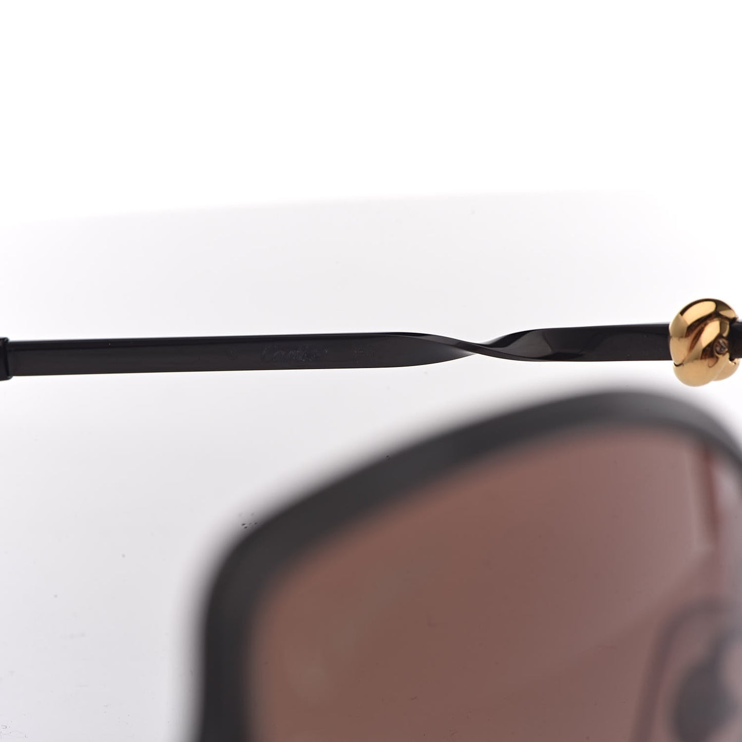 Metal Trinity Sunglasses CT0089S Black Brown