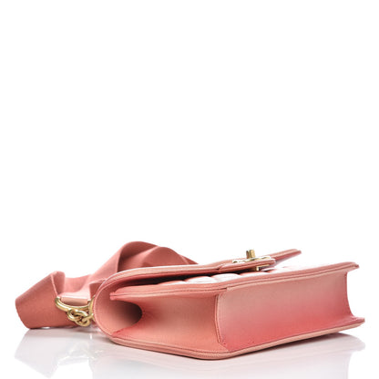 Chanel Caviar Quilted Small Sunset On The Sea Flap Coral 4 of 8