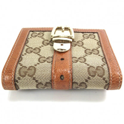 Gucci Monogram Buckle French Wallet 4 of 8