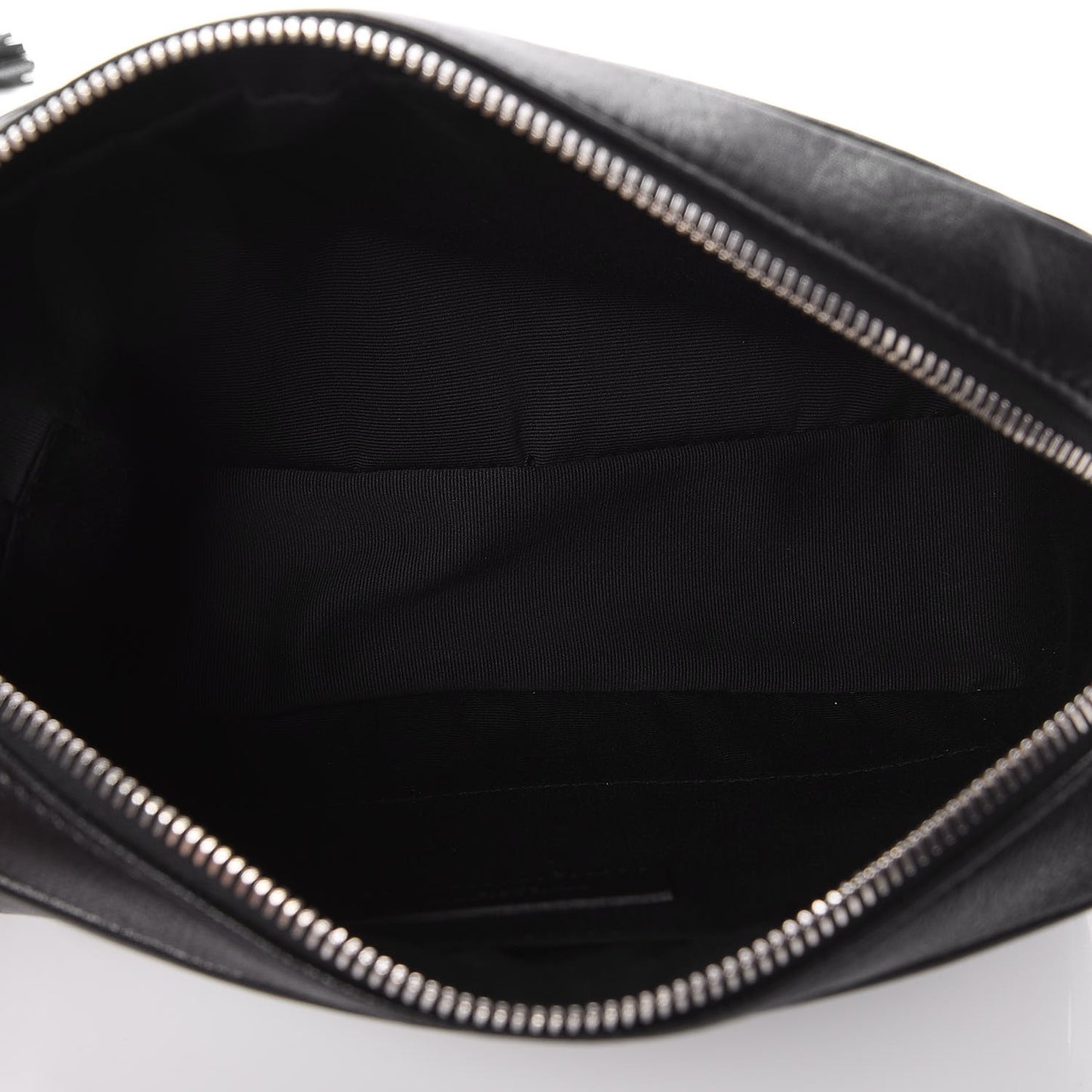 Lambskin Monogram Small Lou Camera Bag Black