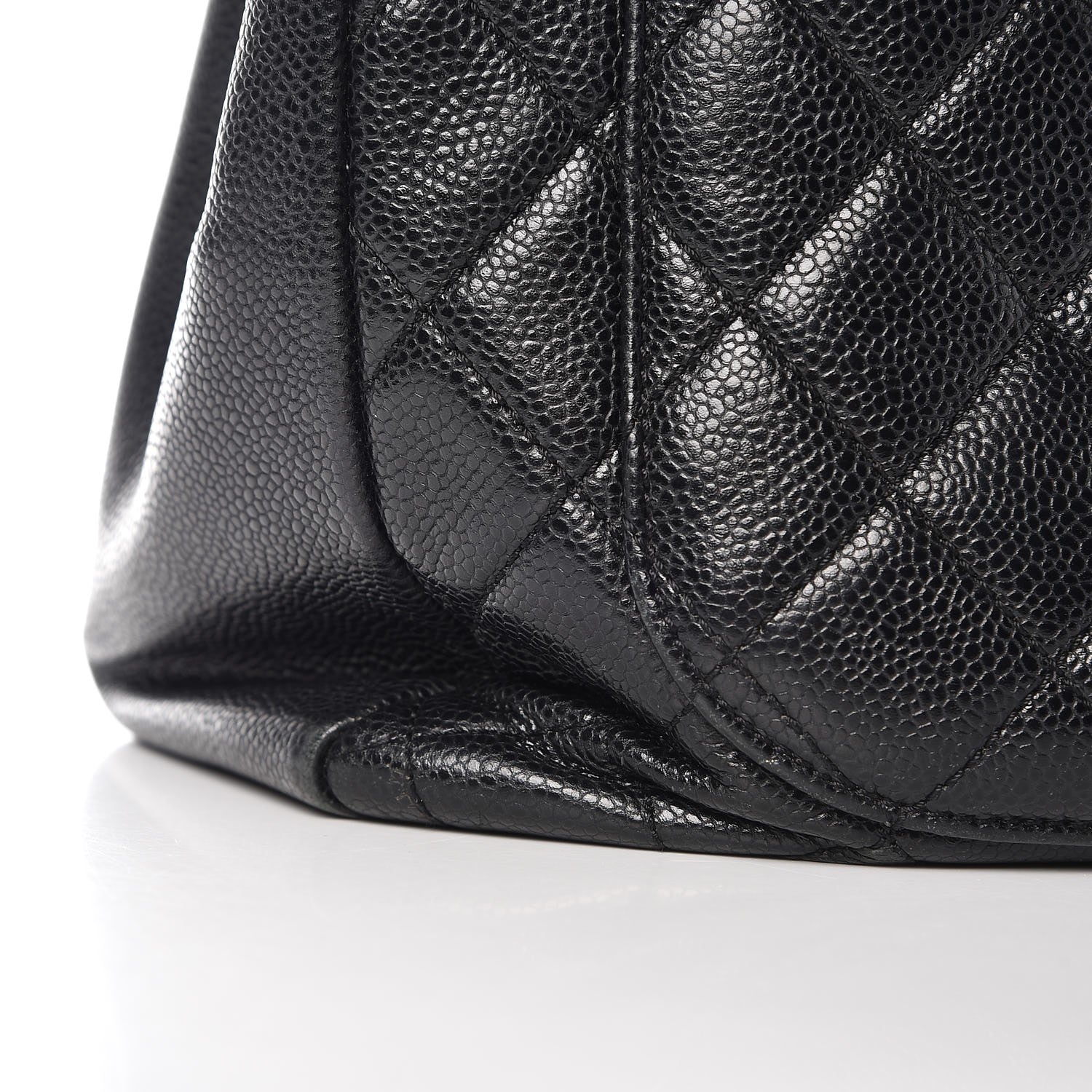 Chanel Caviar Quilted Grand Shopping Tote GST Black 11 of 16
