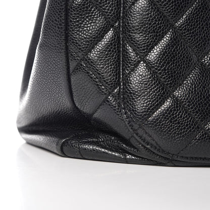 Chanel Caviar Quilted Grand Shopping Tote GST Black 11 of 16