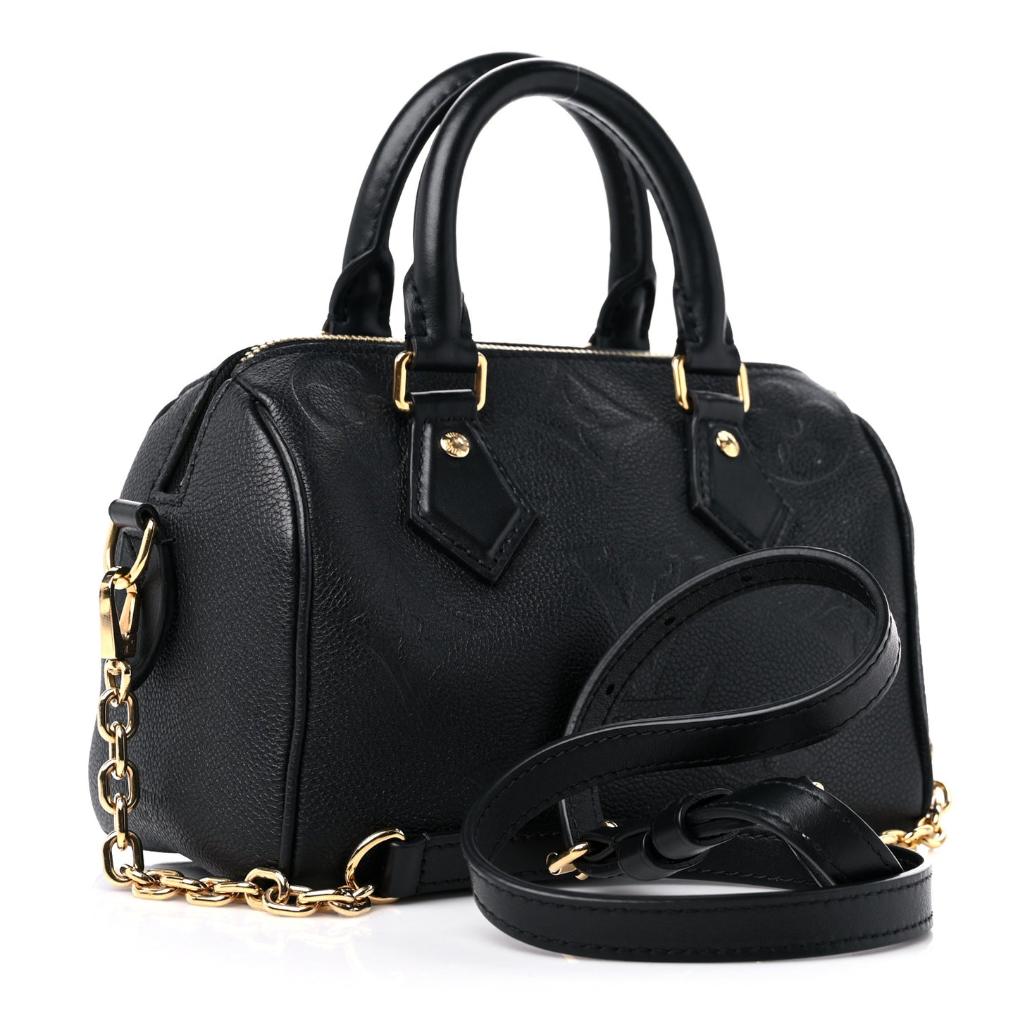 Empreinte Monogram Giant Speedy Bandouliere 20 Black