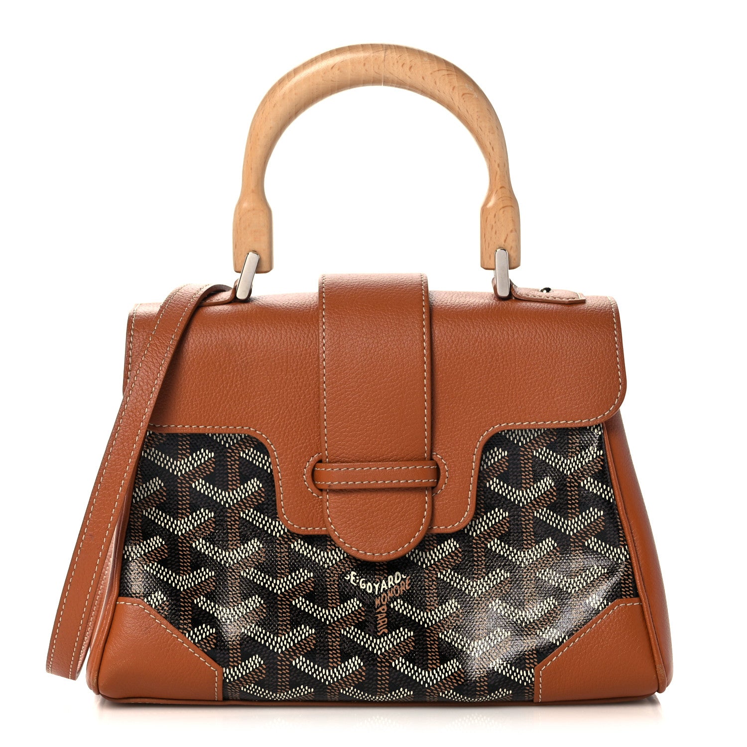 Goyard Goyardine Mini Saigon Black Gold 1 of 12