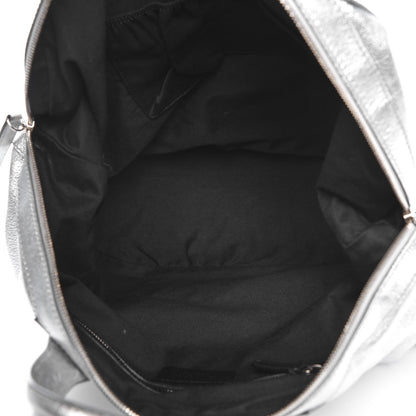 Givenchy Metallic Calfskin Medium Nightingale Silver 6 of 8