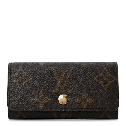 Louis Vuitton Monogram 4 Key Multicles Holder 1 of 9
