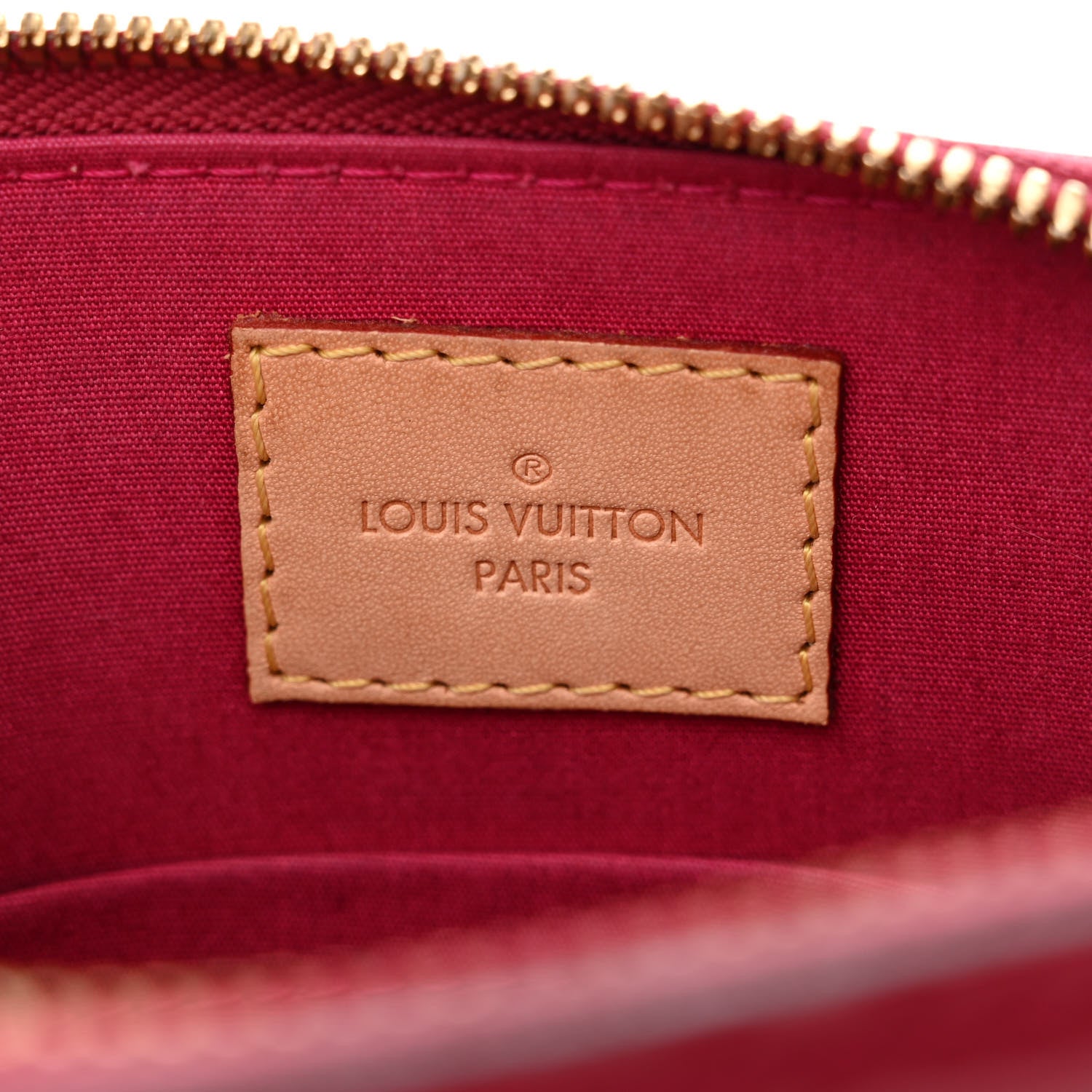 Louis Vuitton Vernis Alma BB Rose Indien 6 of 11