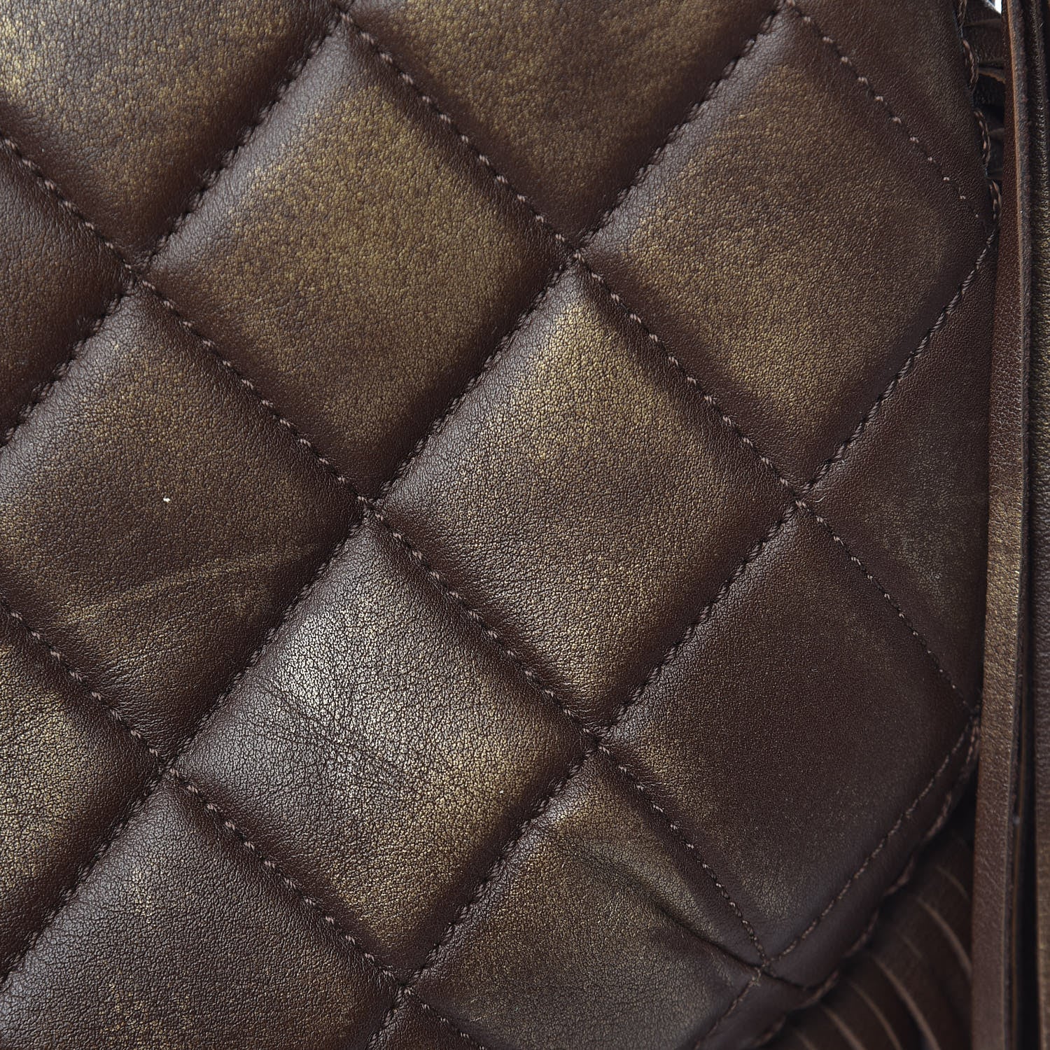 Chanel Calfskin Quilted Into The Fringe Hobo Brown 17 of 17