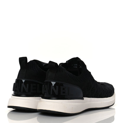 Chanel Fabric Logo Sneakers 38 Black 4 of 7