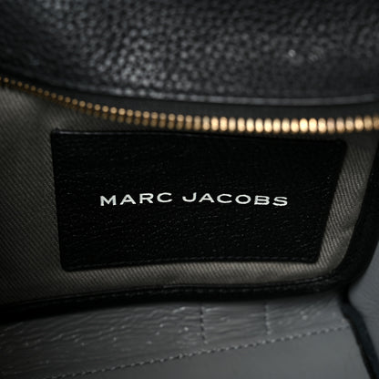 Marc Jacobs Grained Calfskin Small The Tote Bag Black 6 of 13