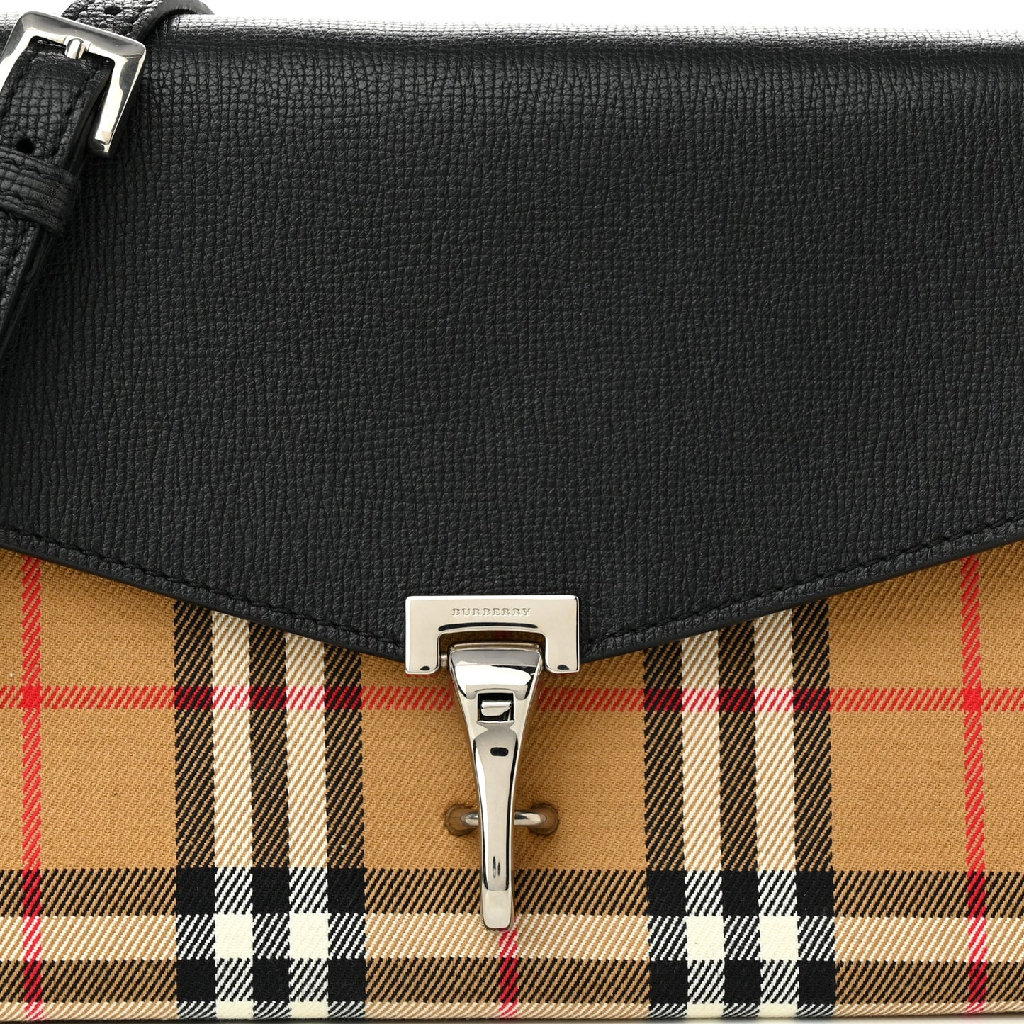 Derby Calfskin Vintage Check Small Macken Crossbody Bag