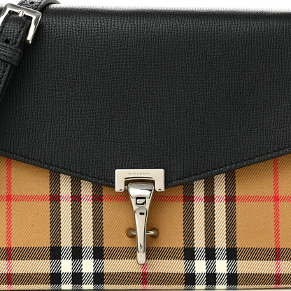 Burberry Derby Calfskin Vintage Check Small Macken Crossbody Bag 8 of 10