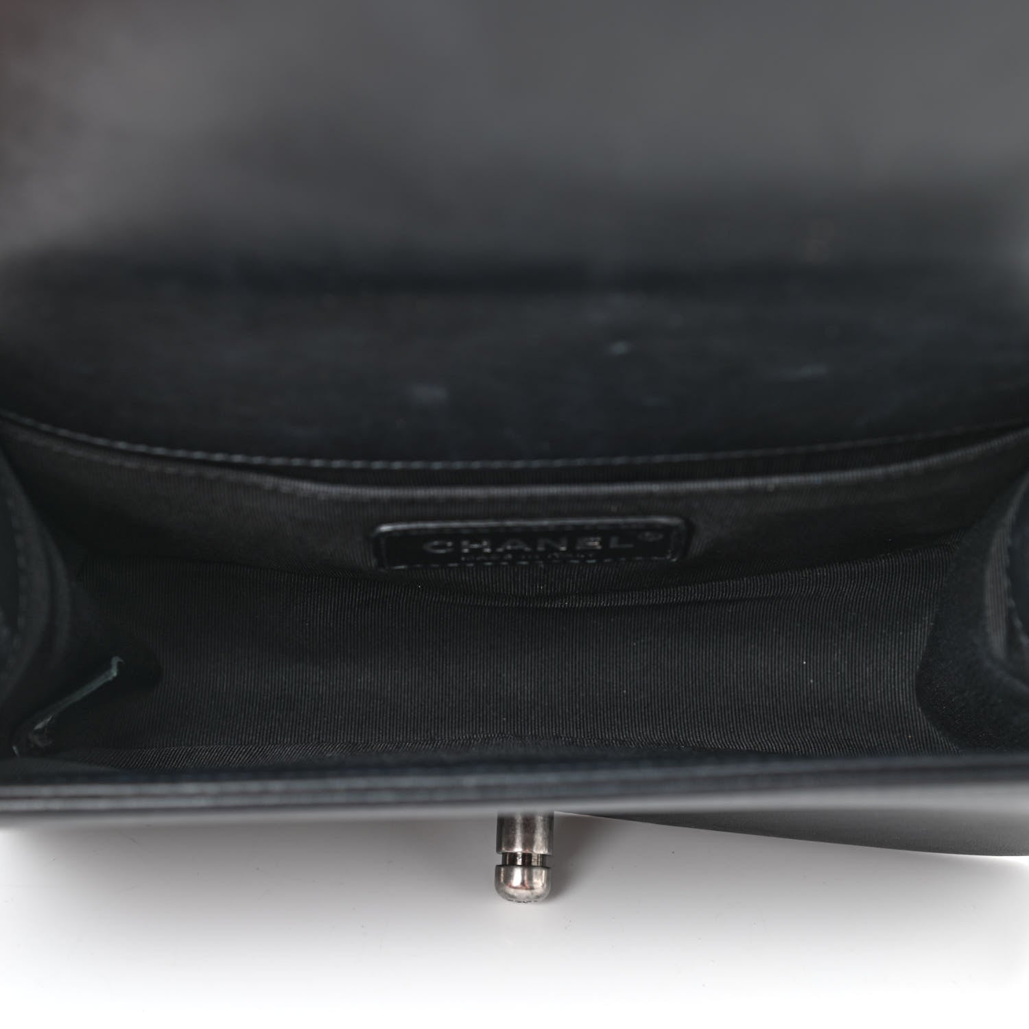 Chanel Lambskin Quilted Small Boy Flap Black 4 of 11