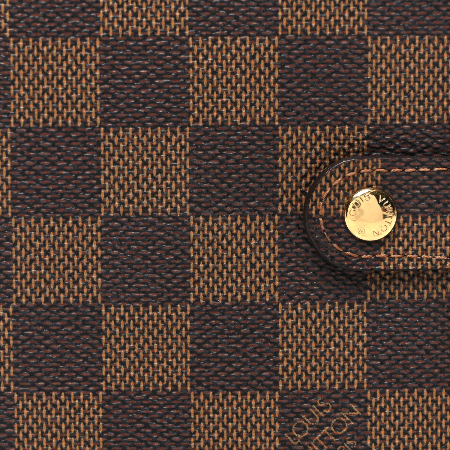 Louis Vuitton Damier Ebene Small Ring Agenda Cover 7 of 7