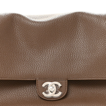 Chanel Grained Calfskin Small Souplissimo Maxi Flap Light Brown 8 of 10