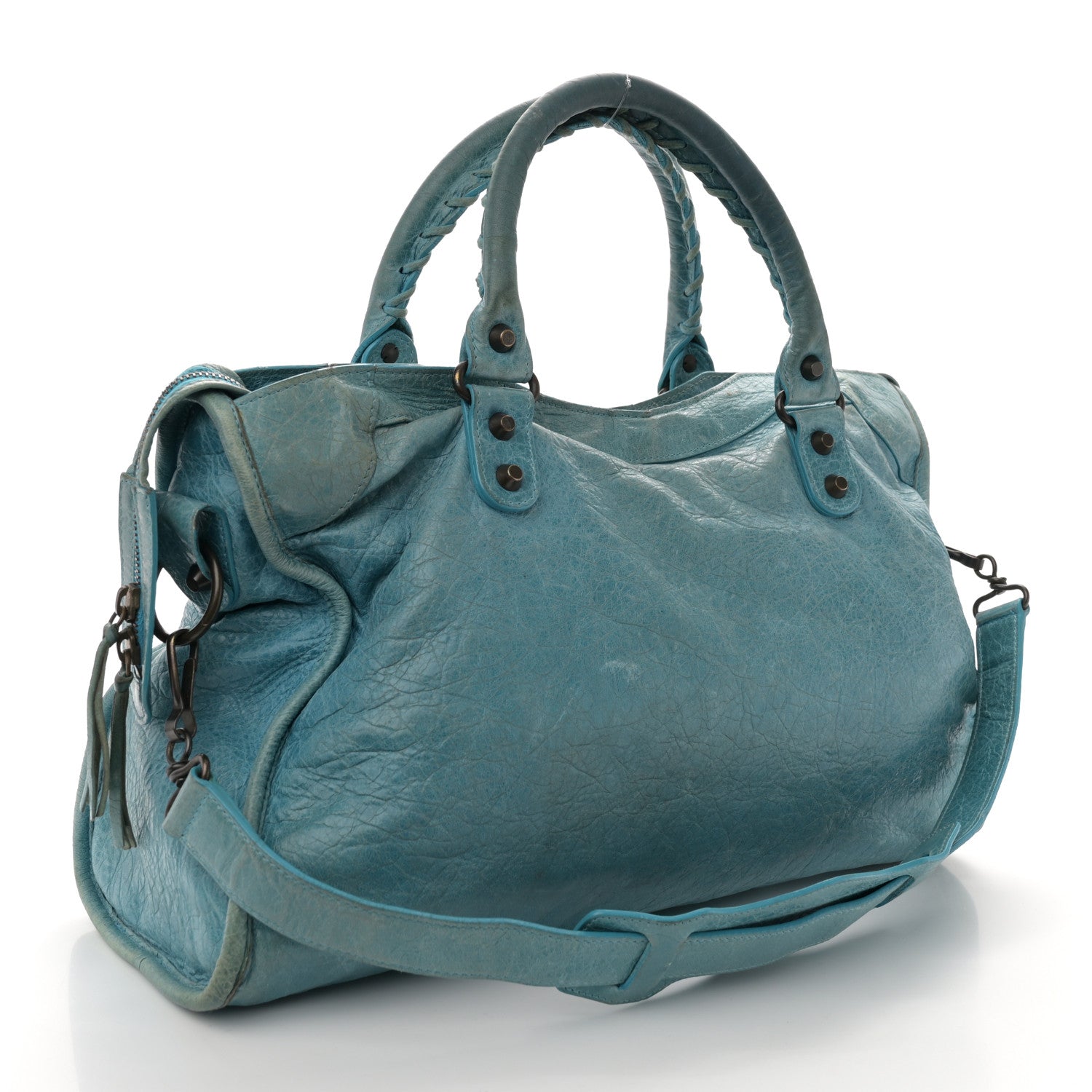 Balenciaga Agneau Classic Hardware City Lagon 3 of 16