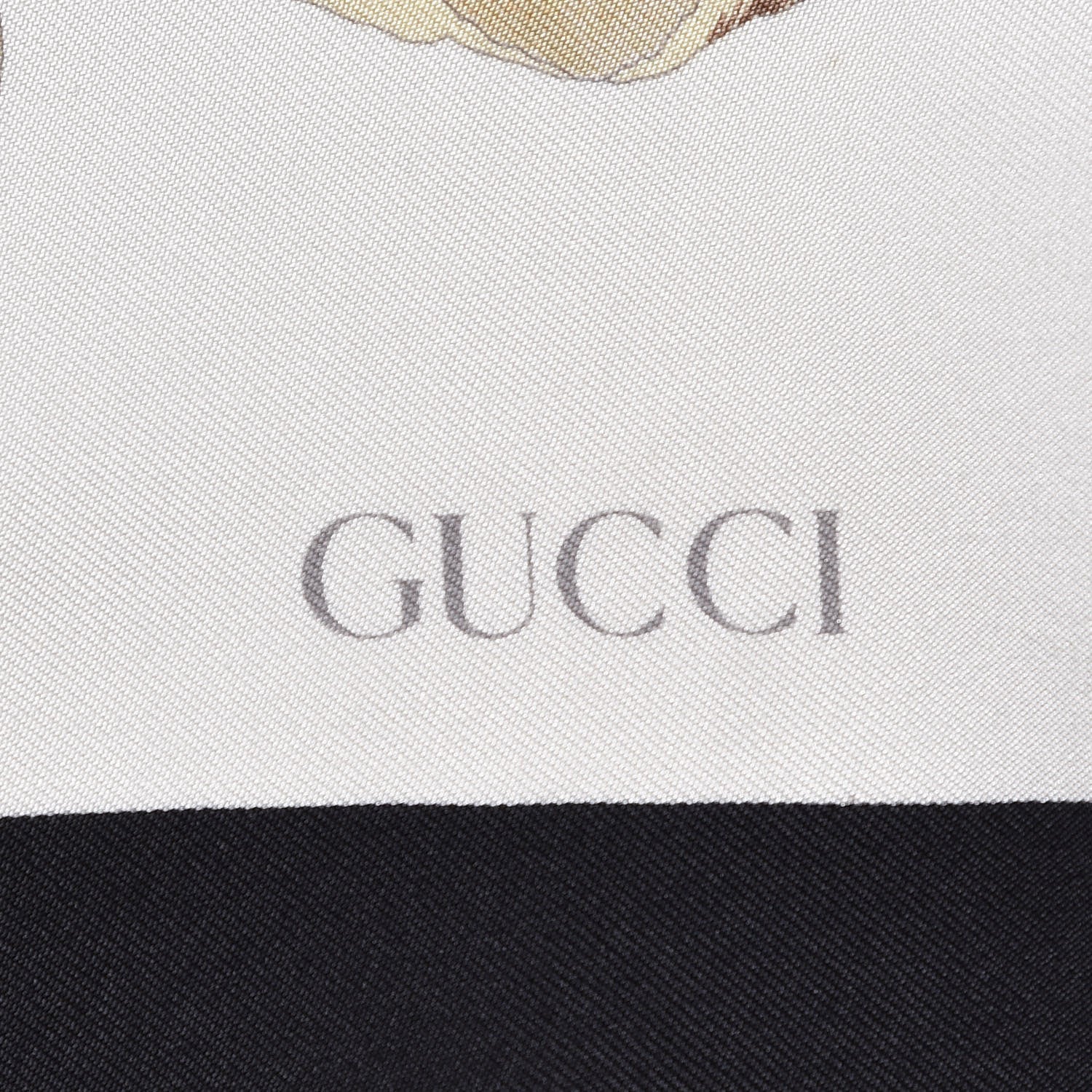Gucci Silk Fruit Motif Square Scarf Multicolor 3 of 4