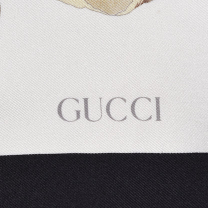 Gucci Silk Fruit Motif Square Scarf Multicolor 3 of 4