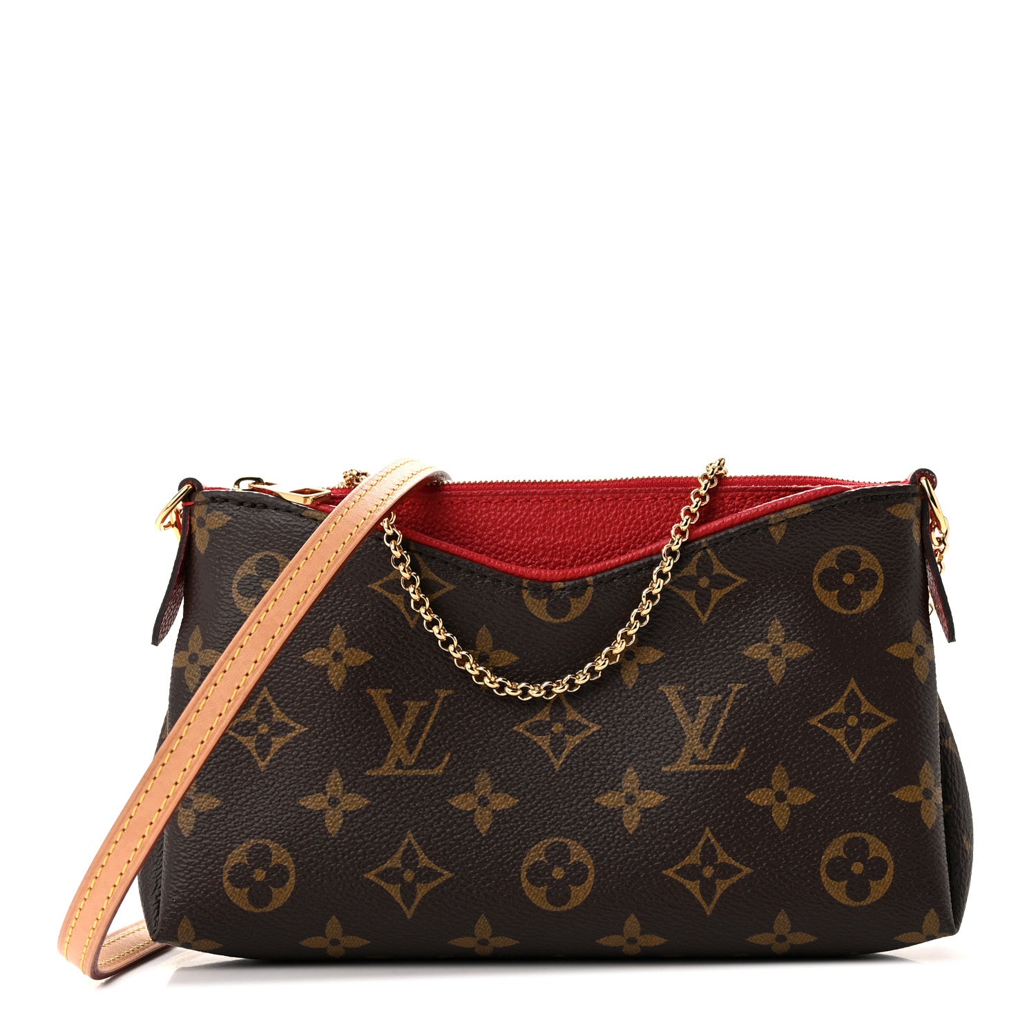 Louis Vuitton Monogram Pallas Clutch Cherry 1 of 11