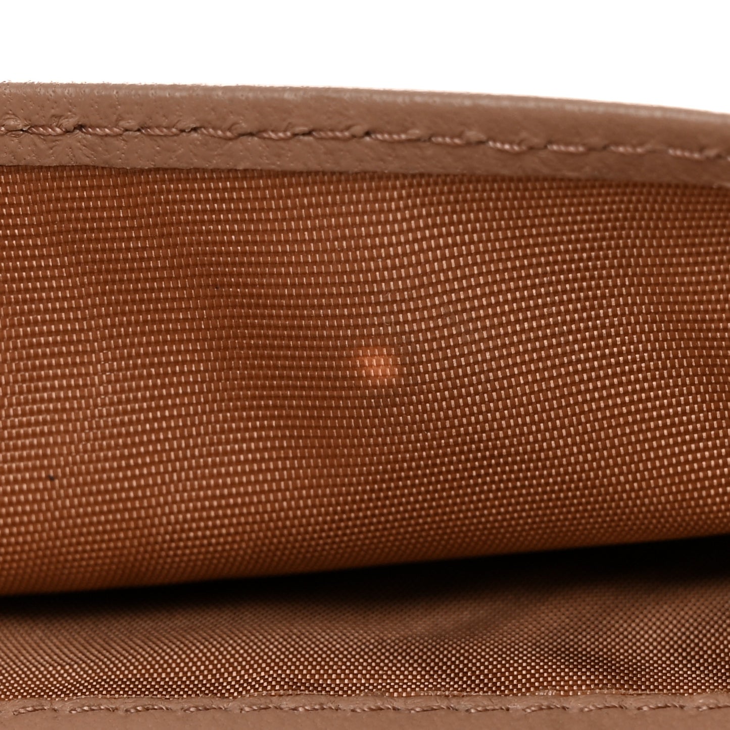 Nappa Matelasse Bi-Fold Compact Wallet Cammeo