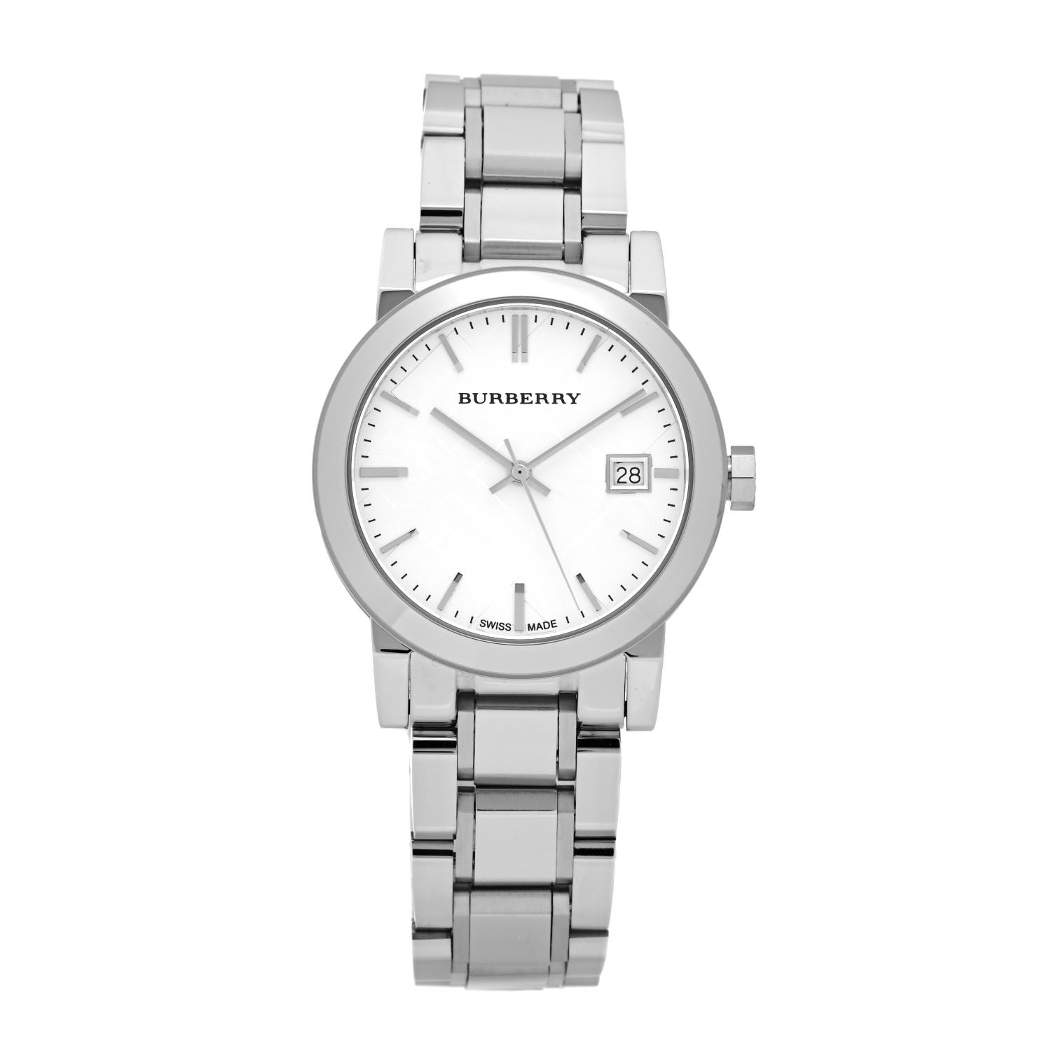 Burberry Stainless Steel 34mm The City Quartz Watch BU9100 1 of 5