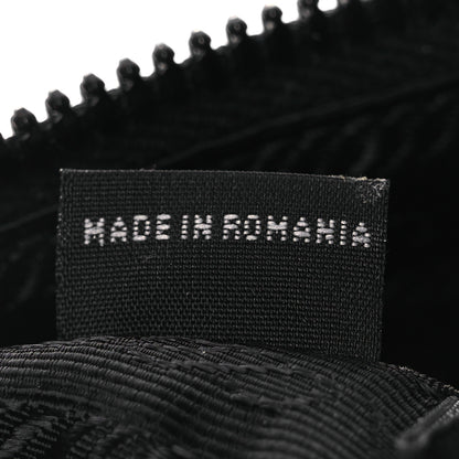 Prada Re-Nylon Saffiano Pocket Zippered Shoulder Bag Black 7 of 11