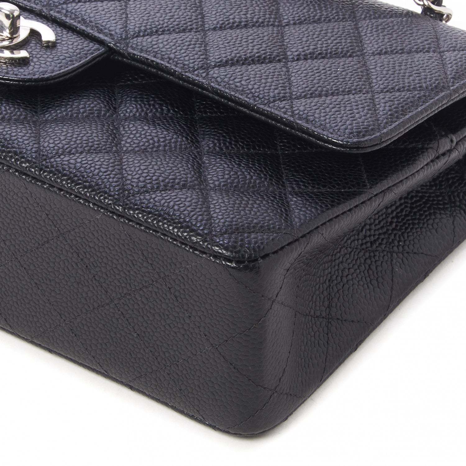 Chanel Caviar Quilted Medium Double Flap Black 5 of 11