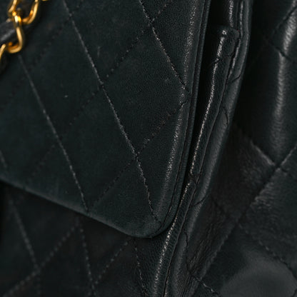 Chanel Lambskin Quilted Small Double Flap Black 14 of 17