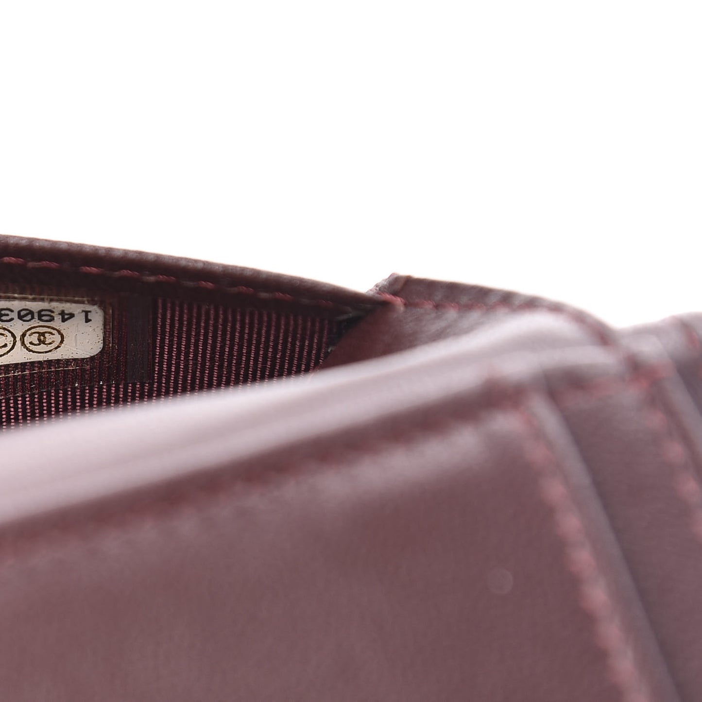 Lambskin Quilted Large Flap Wallet Black