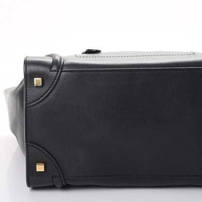 Celine Smooth Calfskin Mini Luggage Black 13 of 14