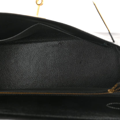 Hermes Box Kelly Retourne 28 Black 5 of 18