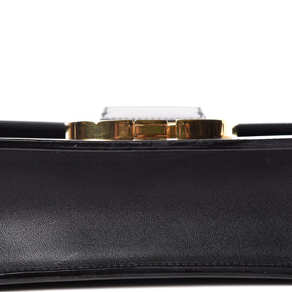 Christian Dior Smooth Calfskin 30 Montaigne Flap Bag Black 10 of 15