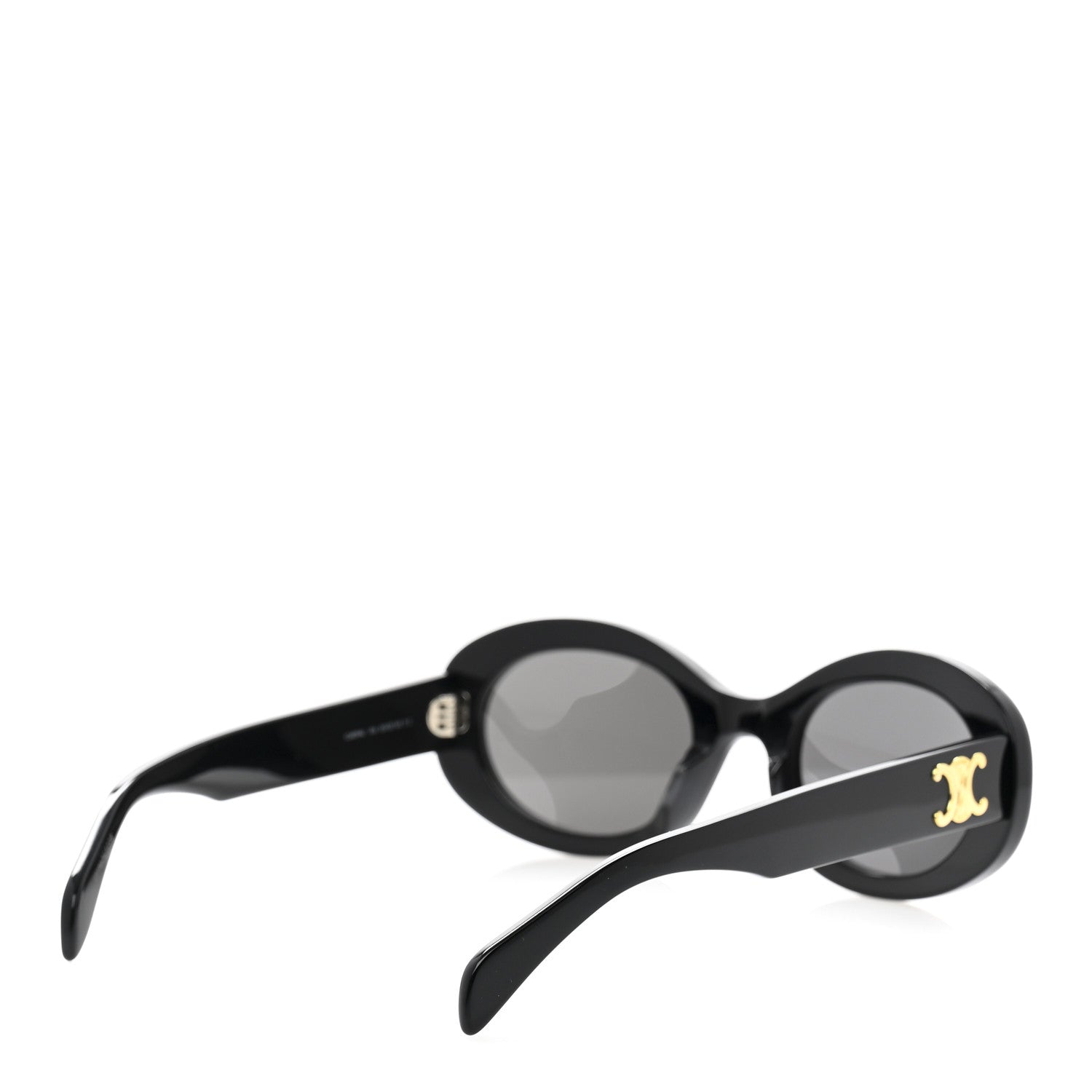 Celine Acetate Triomphe 01 Sunglasses CL 40194U Black 4 of 8