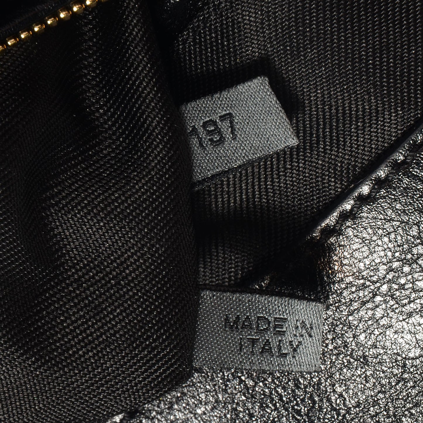 Quilted Baroque Calfskin The Lads Buddy Large Black